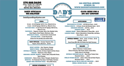 Desktop Screenshot of dadsdipsanddogs.com